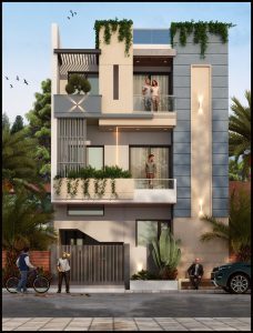 G+2 Residential Villa, Jagatpura, Jaipur (2023) | 7,500 sq.ft.