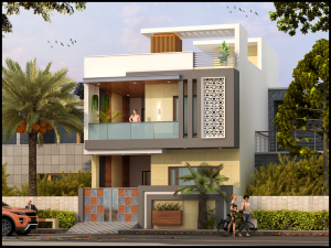 Residential Project | Plot 30′ × 60′ | Indore, M.P | Completed