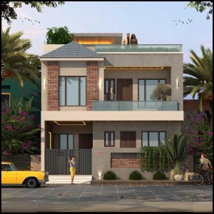 Mixed-Use Project | Plot 70′ × 30′ | Tonk | Completed