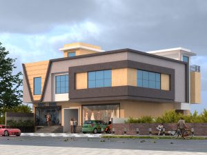 Commercial Project (G+1) | Plot 60′ × 52′ | Jaipur | Completed