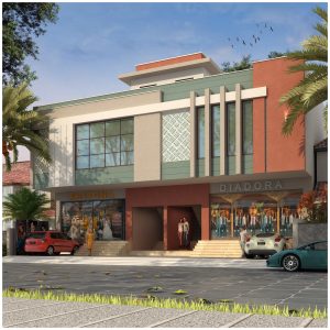 Commercial Building | Plot 60′ × 74′ | Jaipur | Running Project